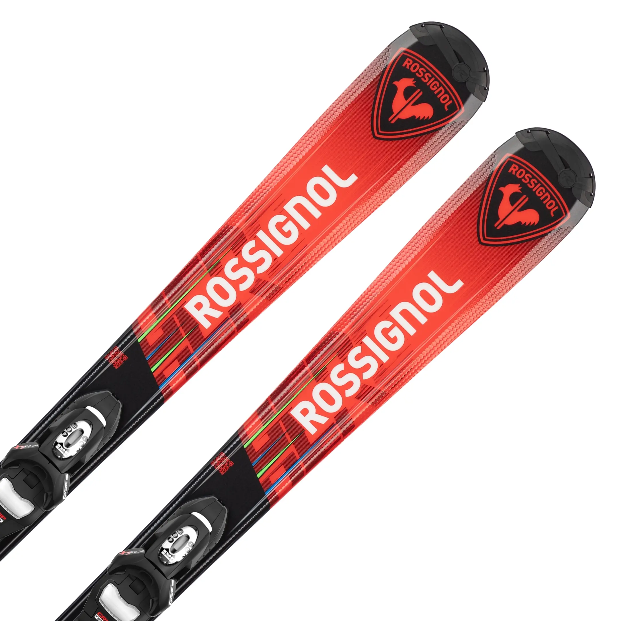 Rossignol Dětské sjezdové lyže s vázáním HERO JR 100-140 KID-X + KID 4 GW B76 BLACK / RANJY02+FCKKK01