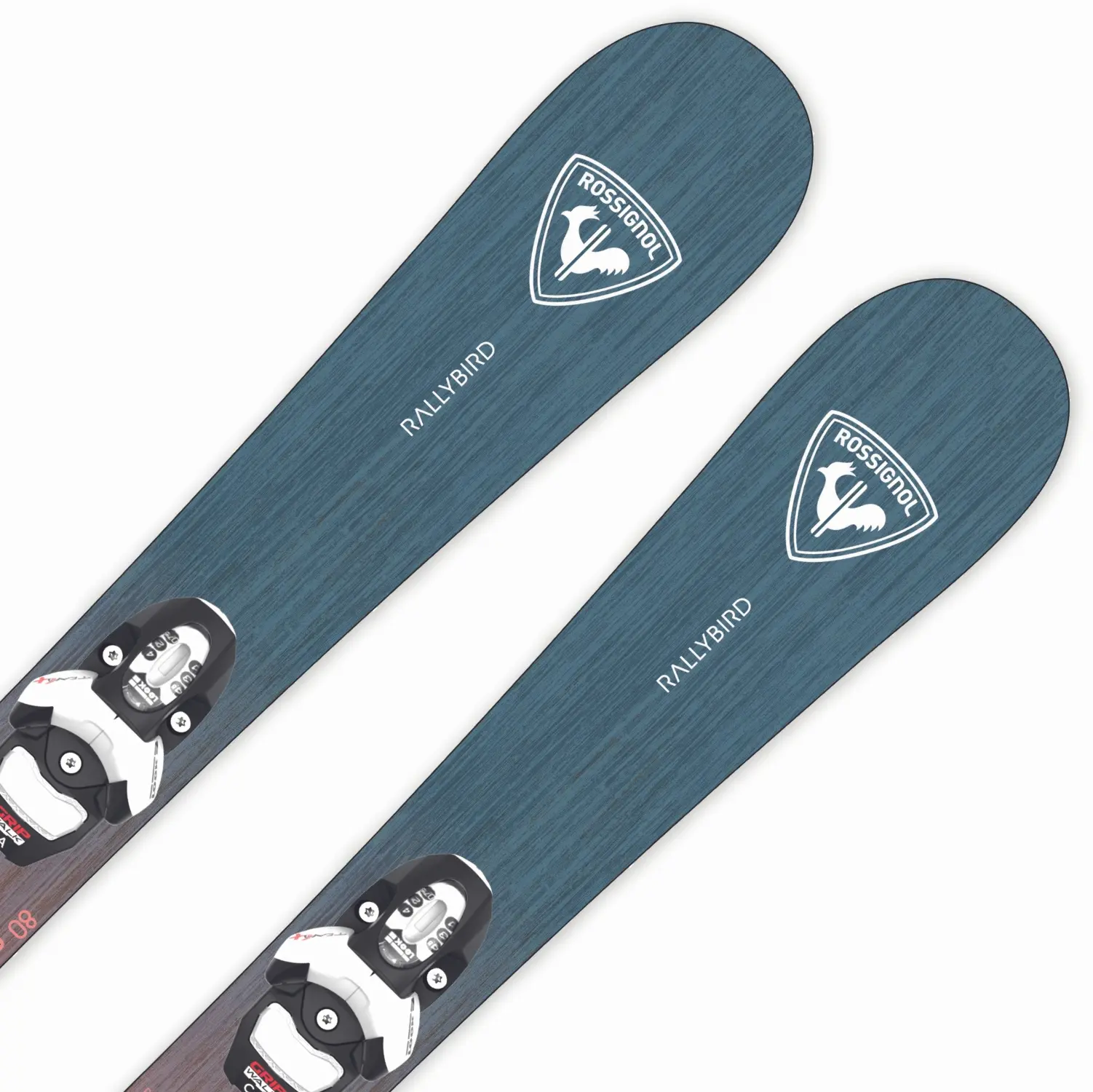 Dětské sjezdové lyže Rossignol Rallybird Kid Pre-Drilled + Team 4 GW B76 Black 80