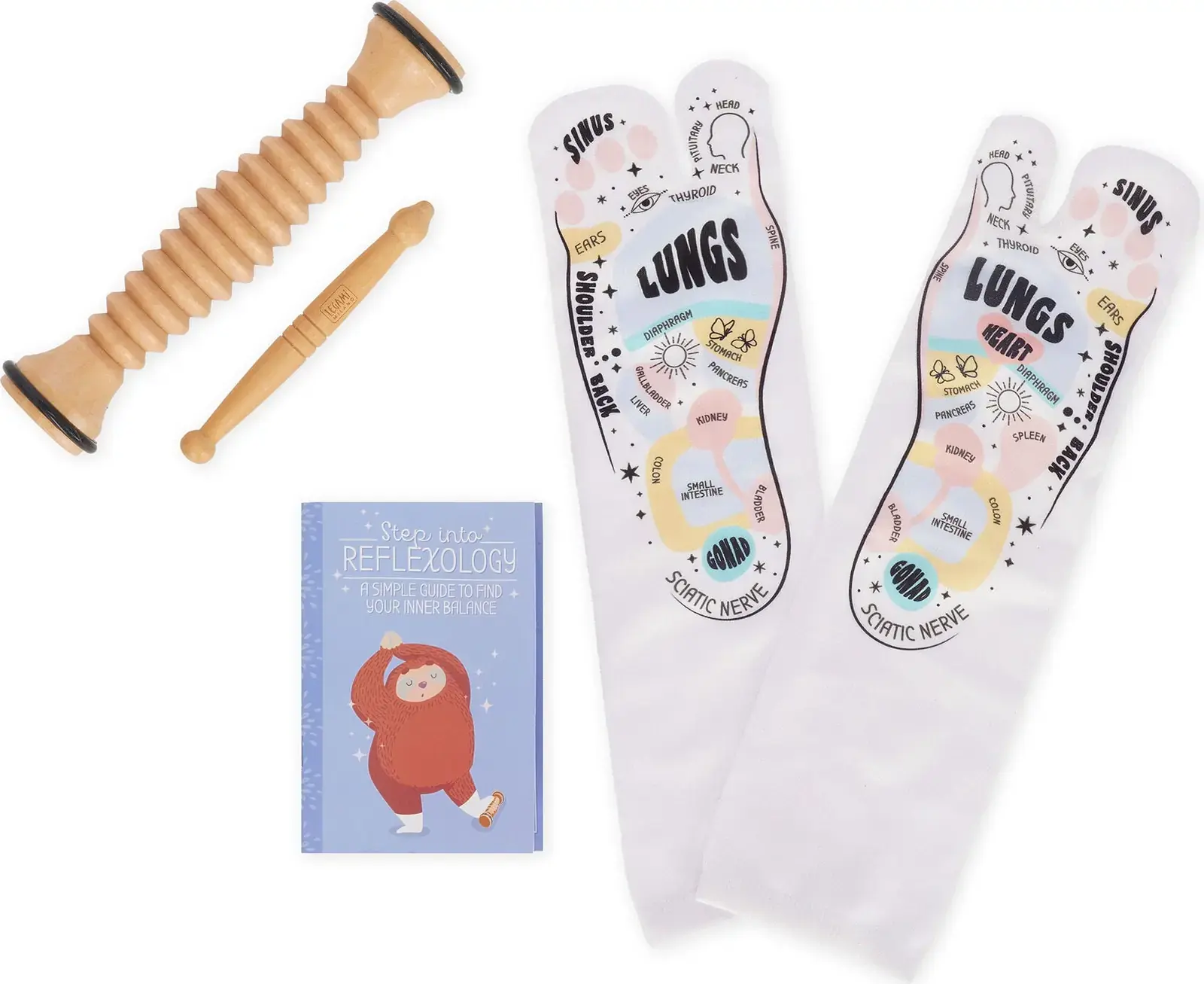 Masážní ponožky Legami Reflexology Socks Set - Fitter uni