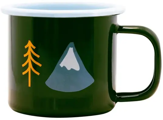 Malý smaltovaný hrnek Roadtyping 250 ml - Forest