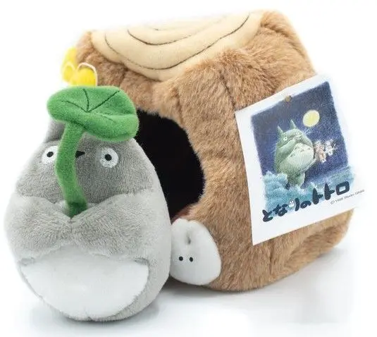 Plyšová hračka Maison Ghibli - Totoro v kmeni stromu 12 cm uni