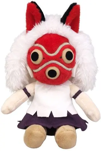 Plyšová hračka Maison Ghibli - San z filmu Princezna Mononoke uni