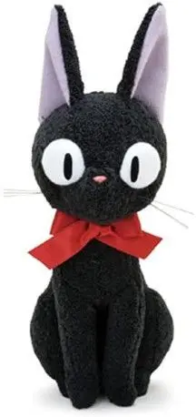 Plyšová hračka Maison Ghibli - kočka Jiji sedící malá uni