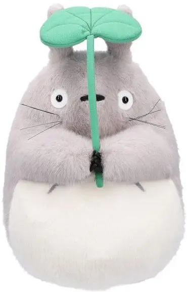 Plyšová hračka Maison Ghibli - Můj soused Totoro velký šedý pod listem 30.5 cm uni