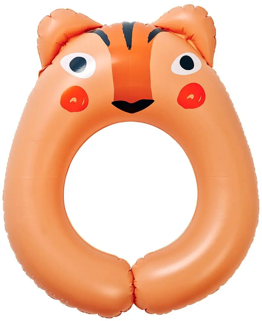 Dětský plovací kruh SUNNYLiFE - Tino the Tiger Clay uni