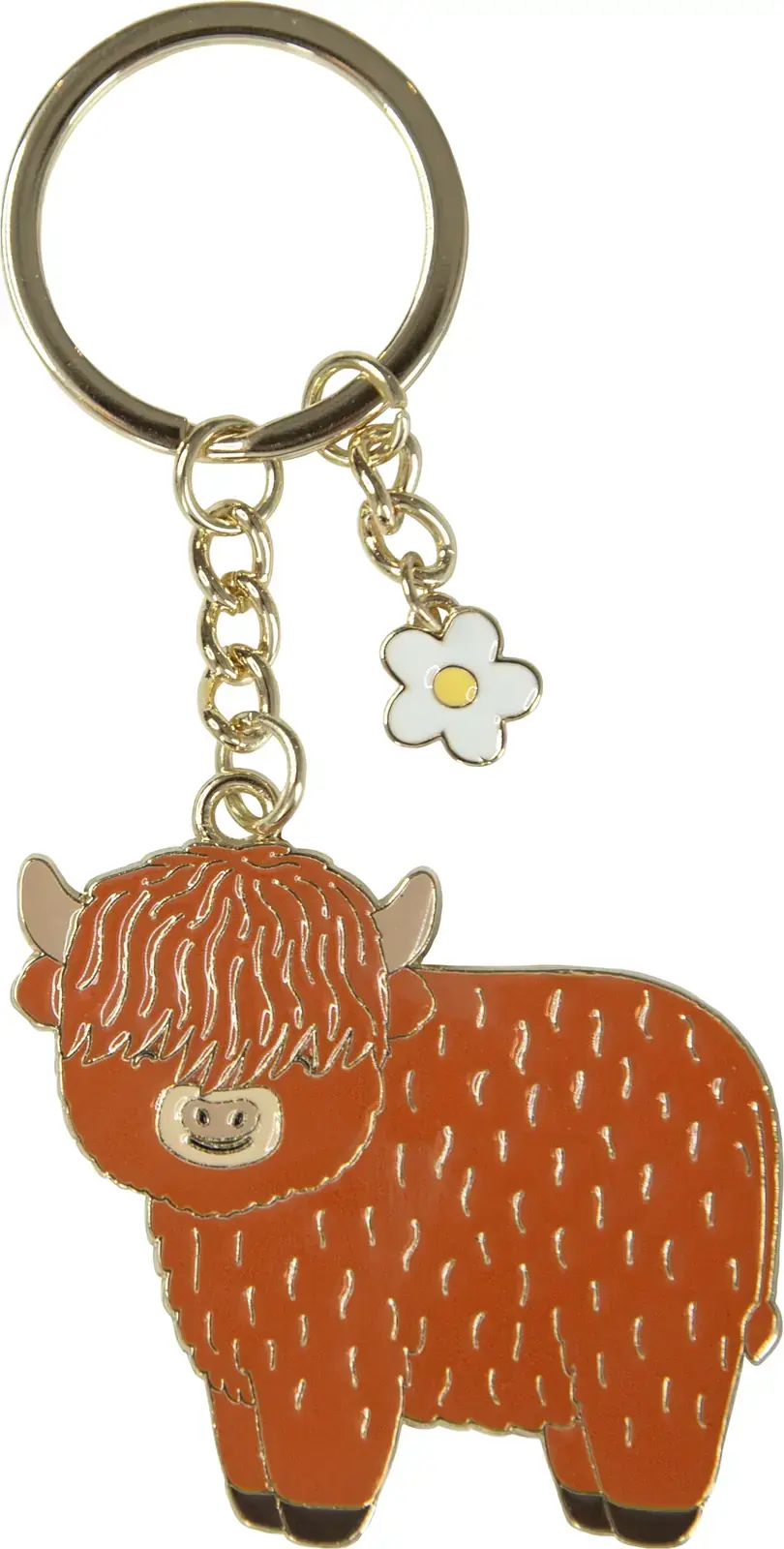 Přívěšek na klíče Sass and Belle - Highland cow uni