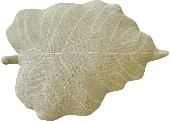Pletený polštář Lorena Canals - Babyleaf Olive uni
