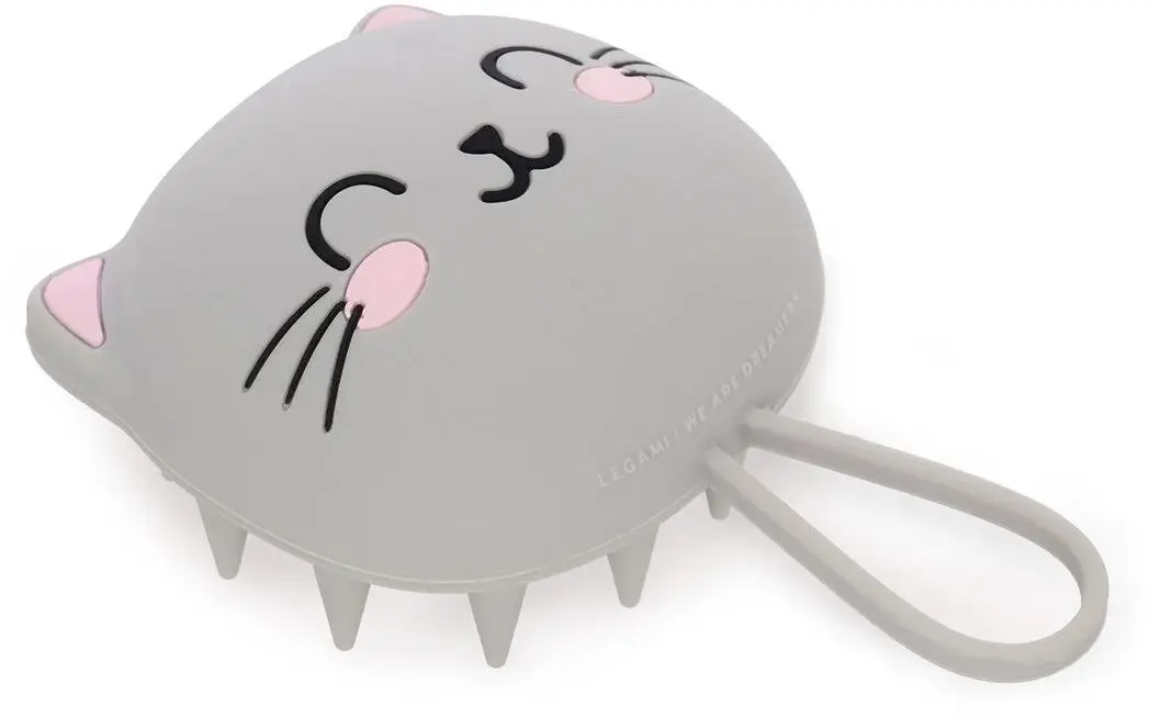 Masážní hřeben na pokožku hlavy Legami Scalp Massager - Kitty uni