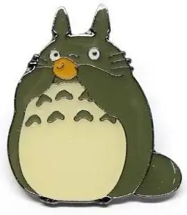 Připínací odznáček Maison Ghibli - Velký Totoro s okarinou uni