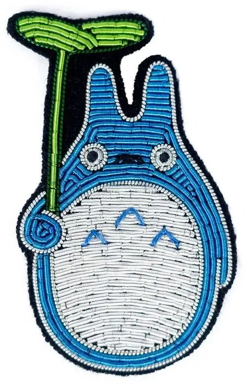 Vyšívaná brož Maison Ghibli - Střední Totoro (Můj soused Totoro) uni