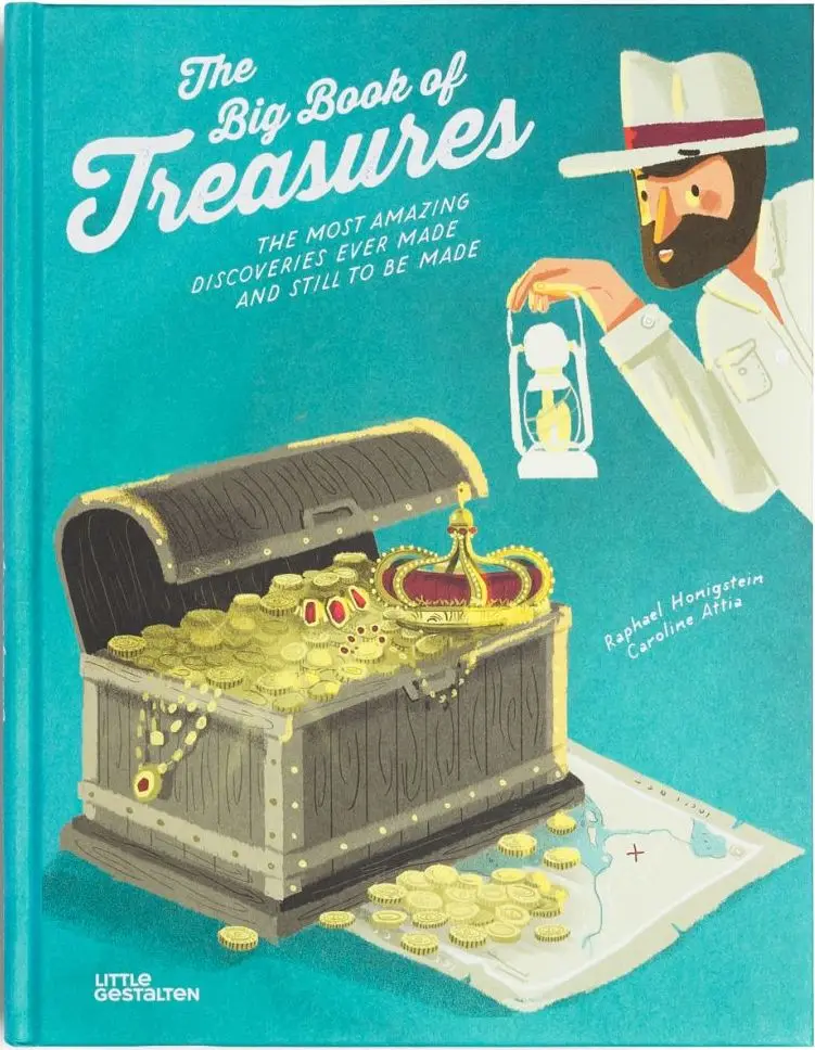 Dětská kniha The Big Book of Treasures - Raphael Honigstein uni