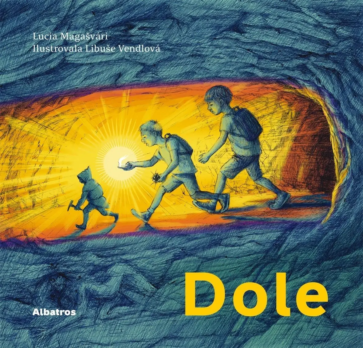 Dětská kniha Dole - Lucia Magašvári uni
