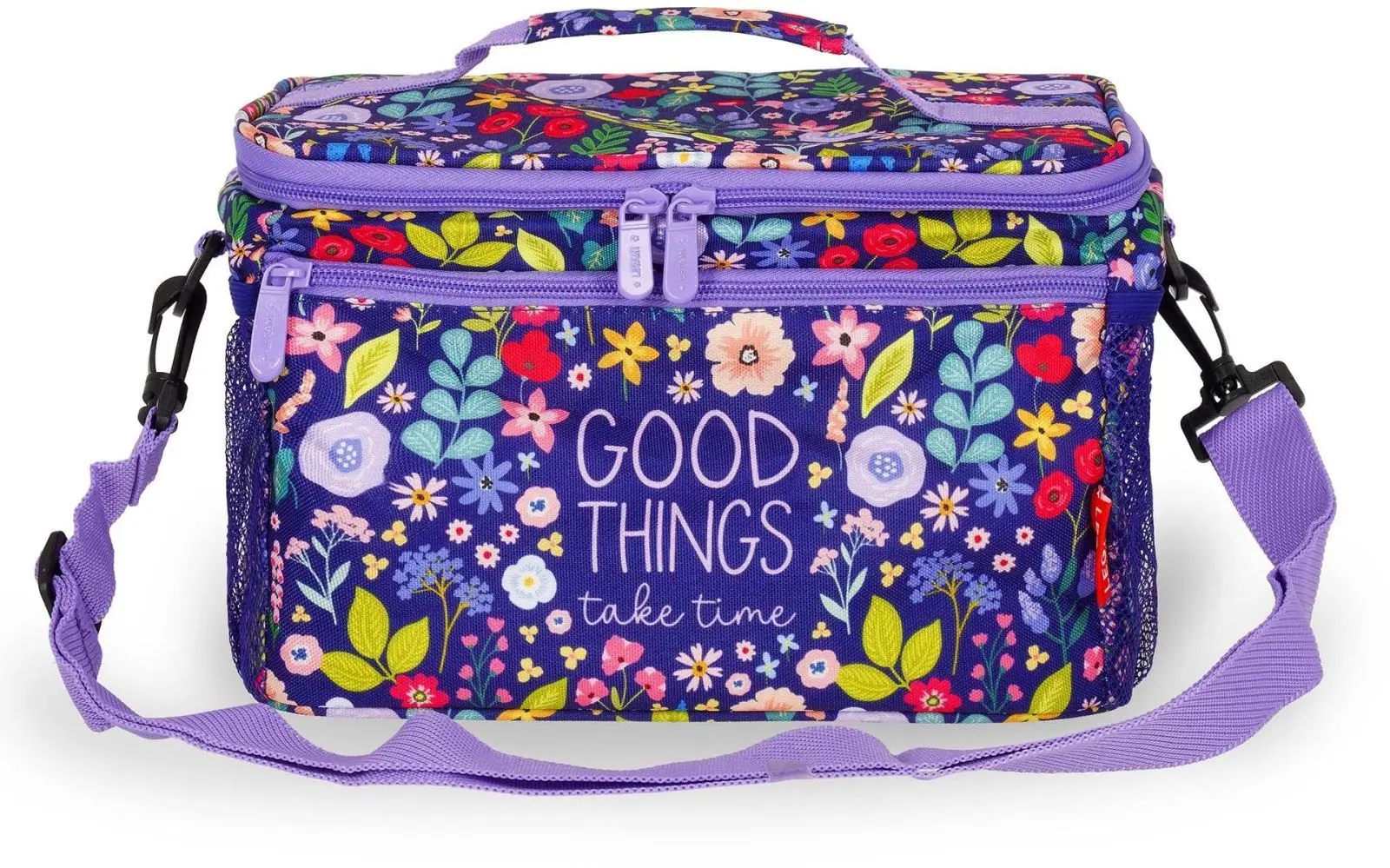 Taška na svačinu Legami Lunch Bag 7.7 L - Flowers uni