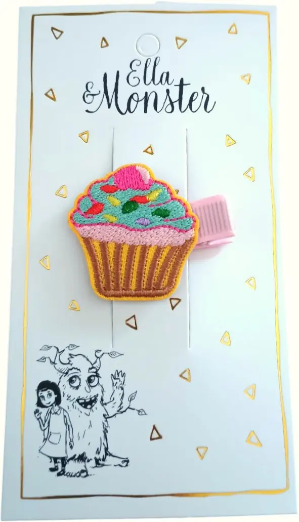 Sponka Ella & Monster - cherry cupcake uni