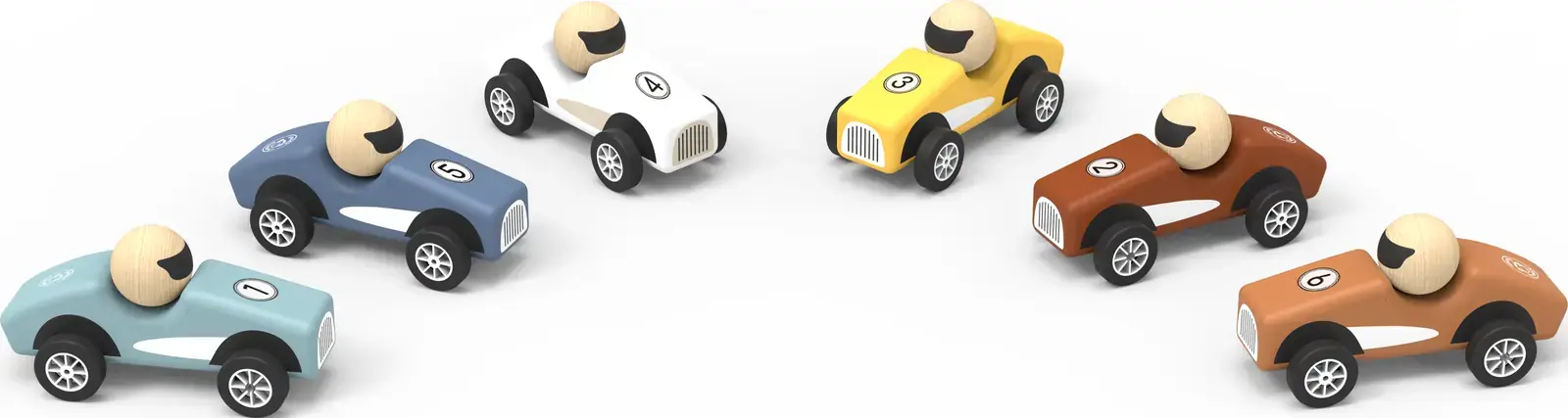 Natahovací závodní autíčko Speedy Monkey uni