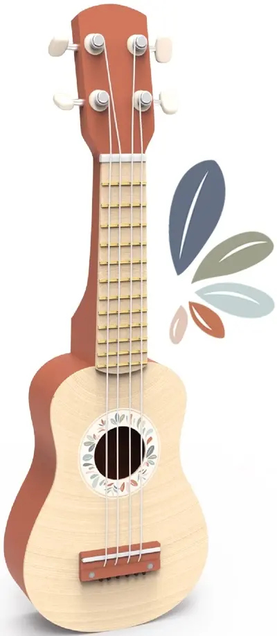 Dřevěný hudební nástroj Speedy Monkey - Ukulele uni