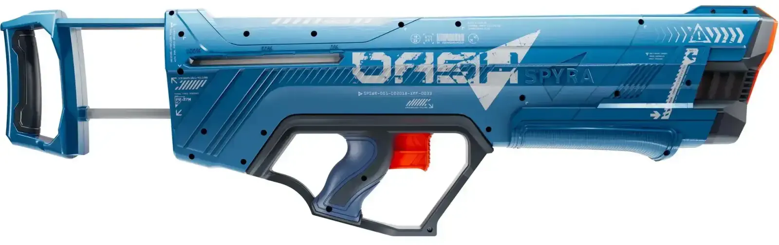 Mechanická vodní pistole SPYRA - SpyraDash Blue uni