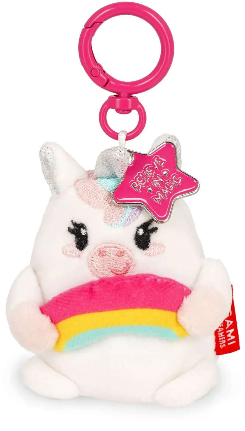 Plyšová klíčenka Legami Super Soft! - Tiny - Unicorn uni