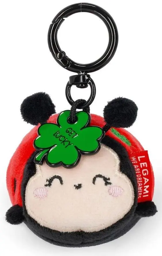 Plyšová klíčenka Legami plush key ring - super soft! ladybug - Beruška uni