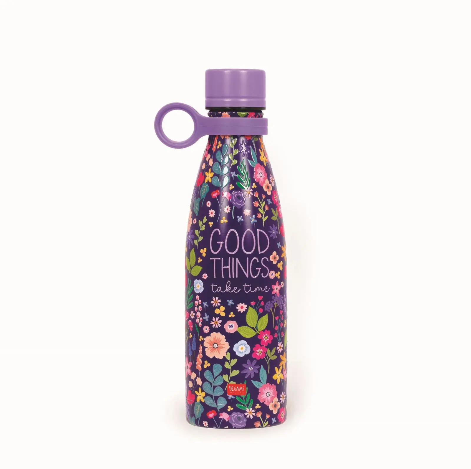 Vakuová termolahev Legami - Hot & Cold 500 ml - Flowers uni