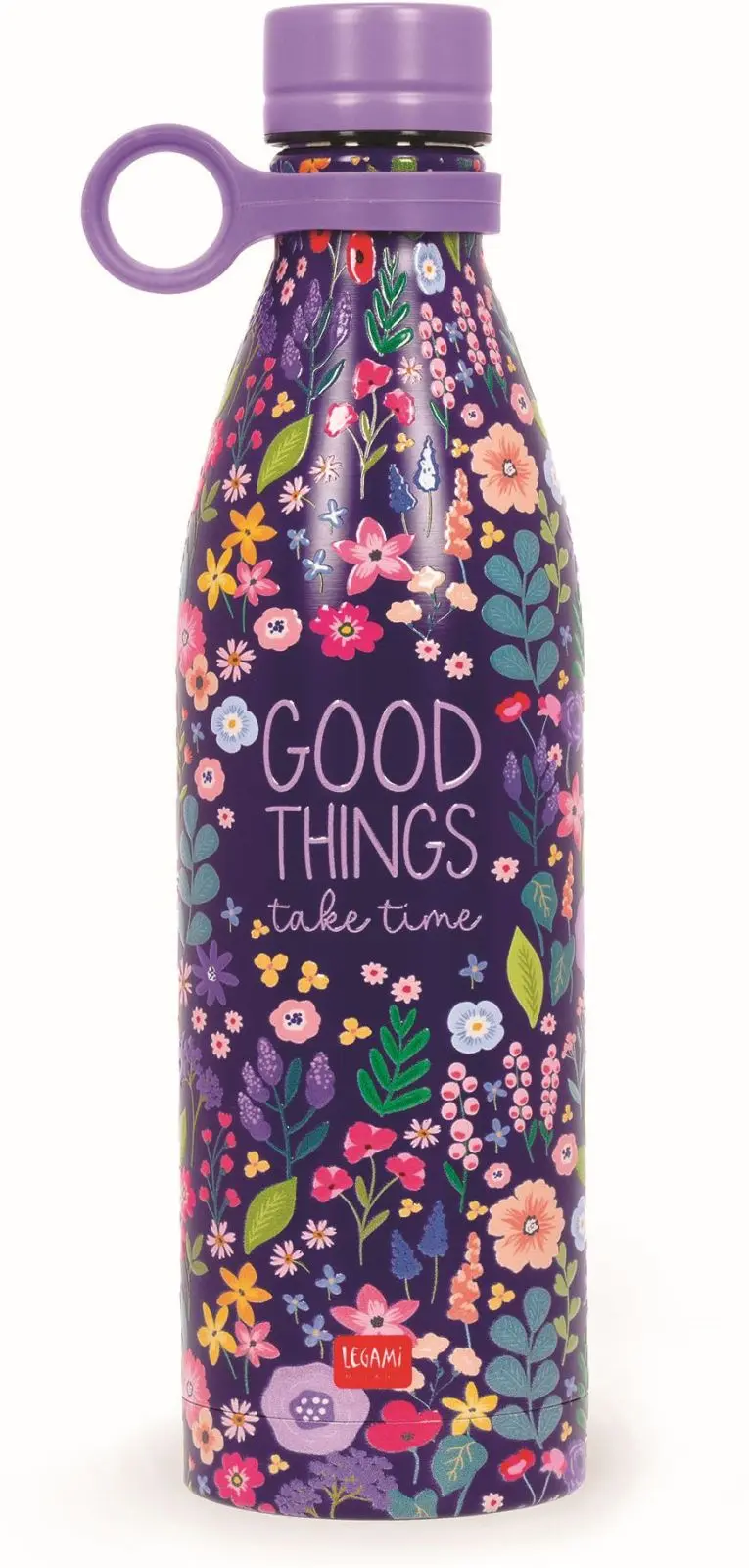 Vakuová termolahev Legami - Hot & Cold 800 ml - Flowers uni