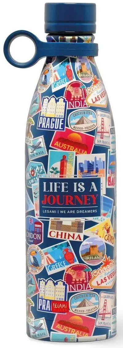 Termo láhev Legami Hot & Cold - Vacuum Bottle - Travel - Stickers - 800 Ml uni