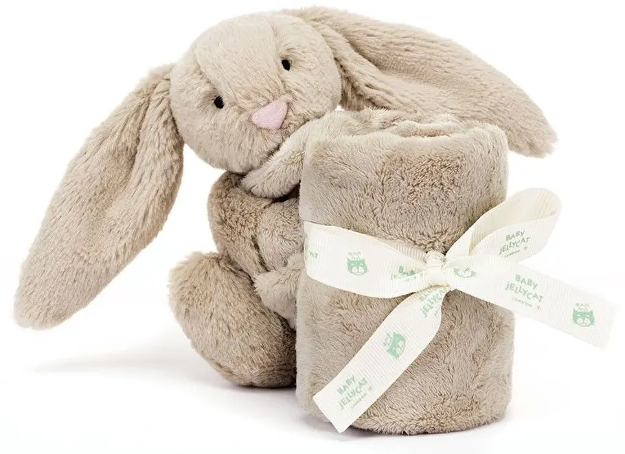 Dětská plyšová hračka Jellycat - Muchláček s králíčkem Bashful Beige Bunny Soother uni