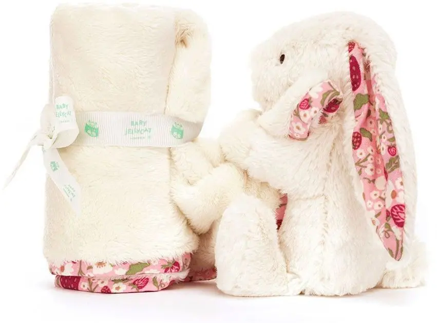 Dětská plyšová hračka Jellycat - Muchláček Blossom Cream Bunny Berry uni