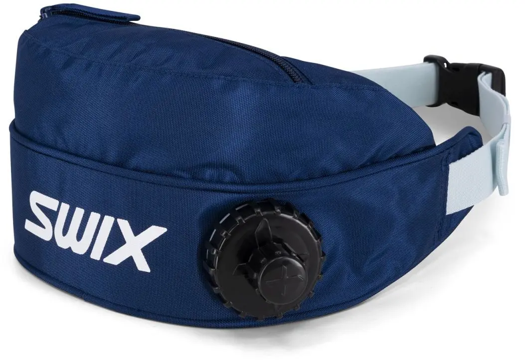Dětská běžkařská ledvinka Swix Insulated Drink Belt Jr - Estate Blue uni