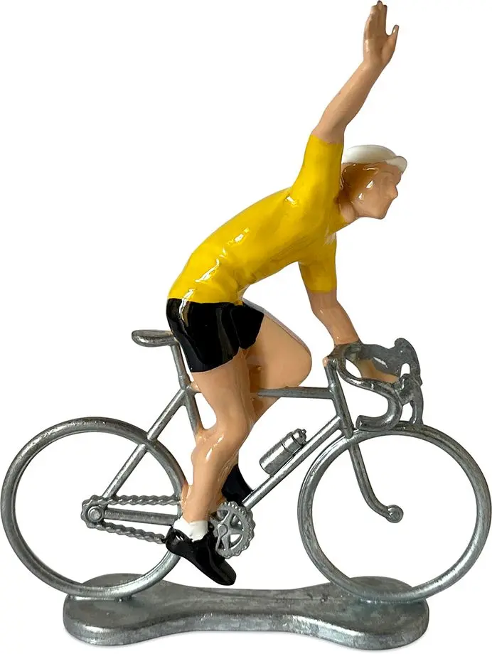 Figurka cyklisty Bernard & Eddy - yellow leader du Tour Tadej uni