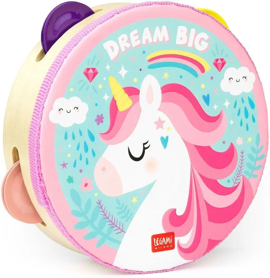 Tamburína Shake It Up Legami - Tambourine - Unicorn uni
