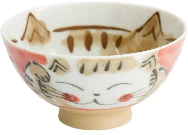 Miska na rýži Tokyo Design Studio - Kawaii Fuku Cat uni