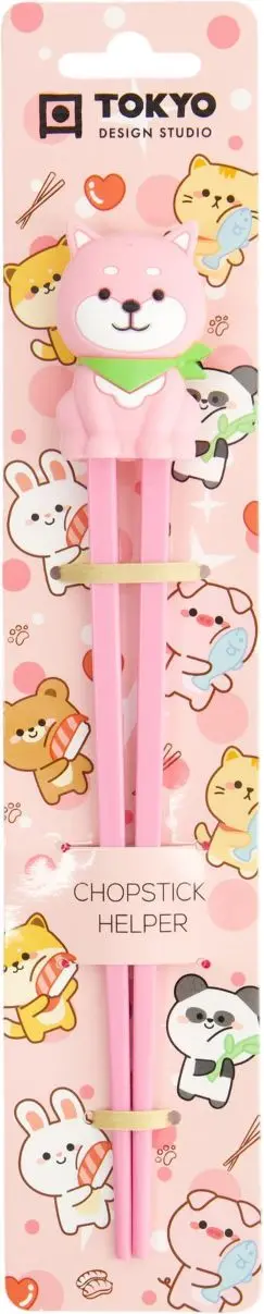 Dětské hůlky Tokyo Design Studio - 22 cm Shiba Pink uni
