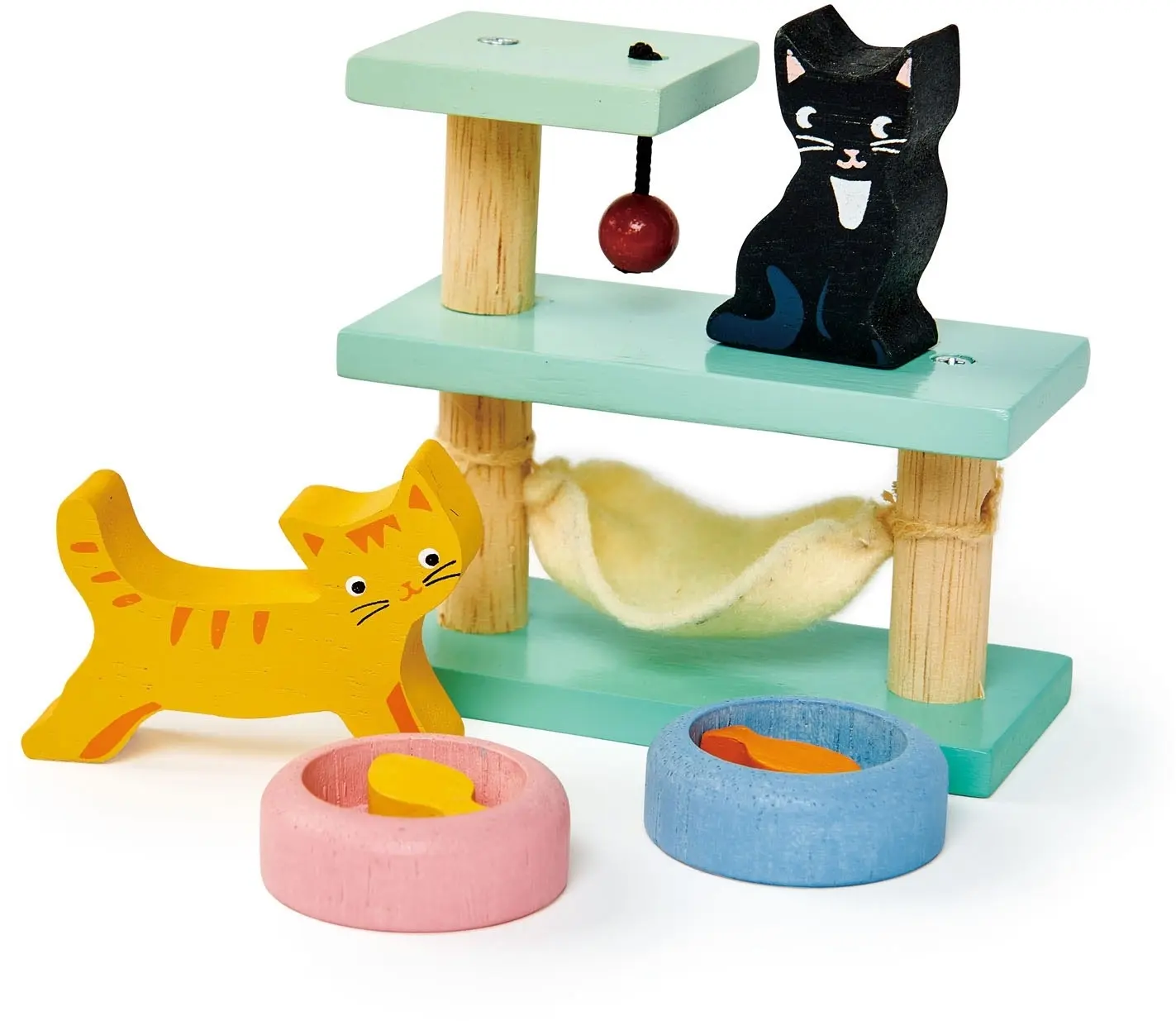 Kočičky k domečkům pro panenky Tender Leaf Pet Cats Set uni