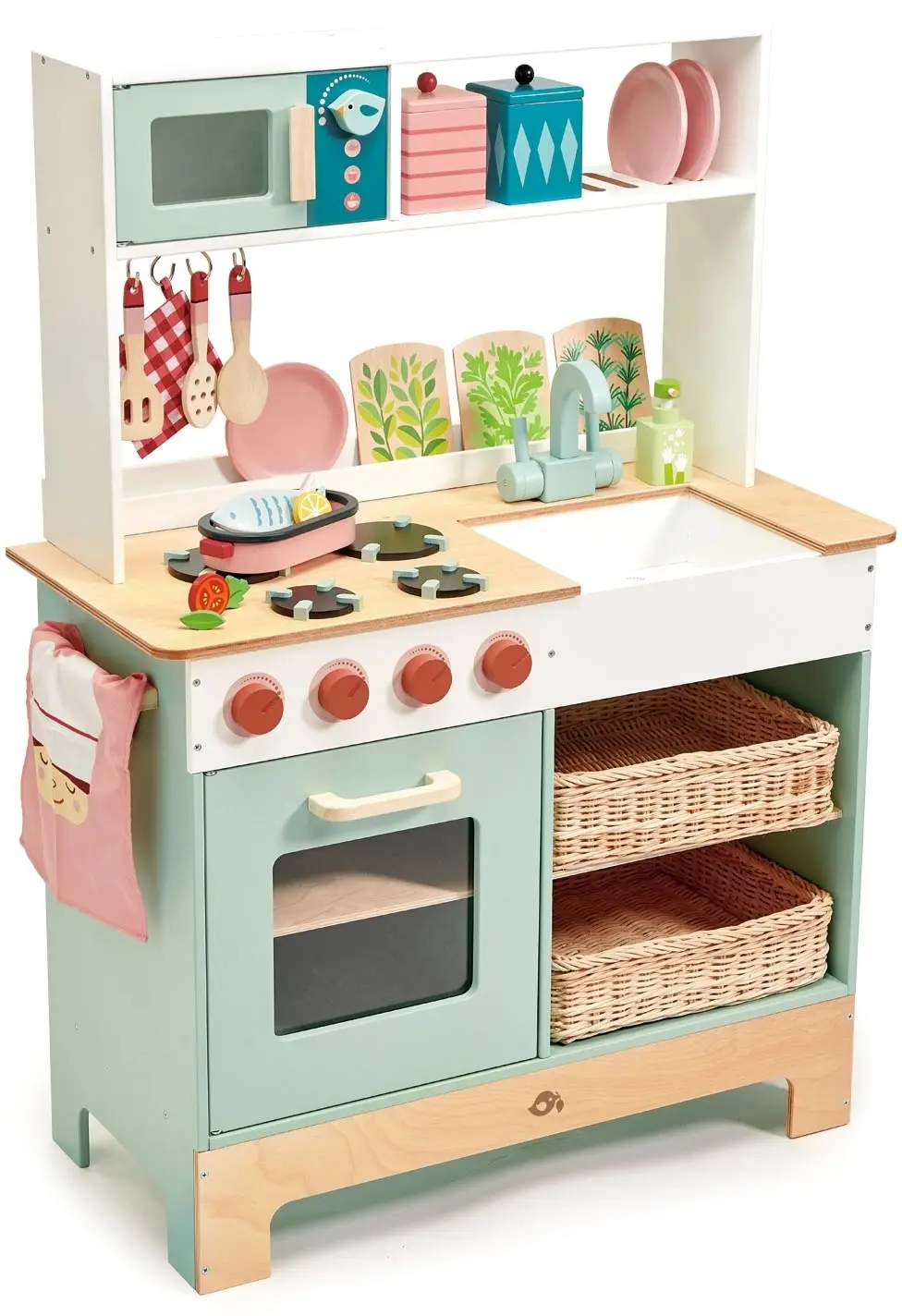 Dřevěná dětská kuchyňka Tender Leaf Kitchen Range uni