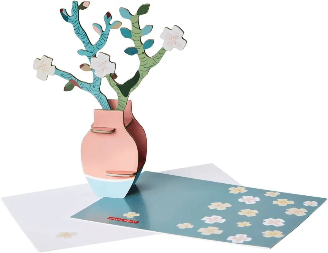 Přání + 3D Květina Van Gogh Almond Blossom uni