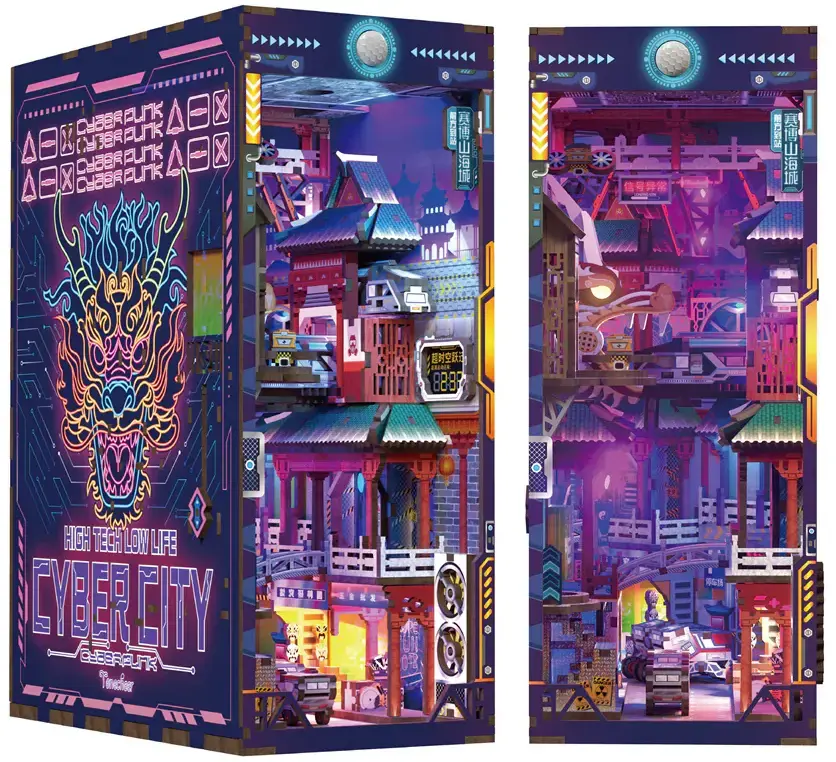DIY model Book Nook kit Tonecheer - Cyber City uni
