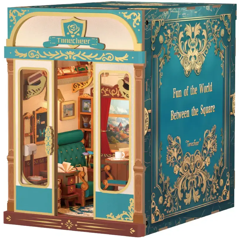 DIY model Book Nook kit Tonecheer - European Travels uni