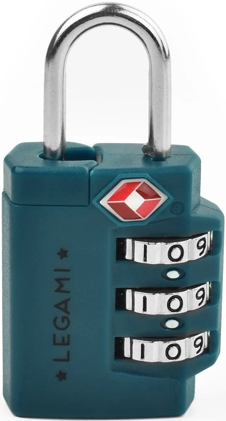 Zámek s kódem Legami Tsa Luggage Padlock - Petrol Blue uni