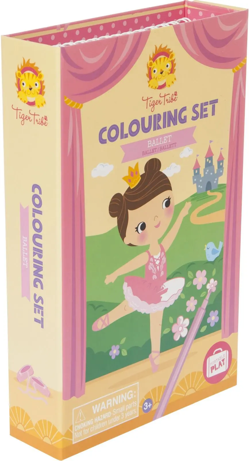 Omalovánky Tiger Tribe Colouring Set - Ballet uni