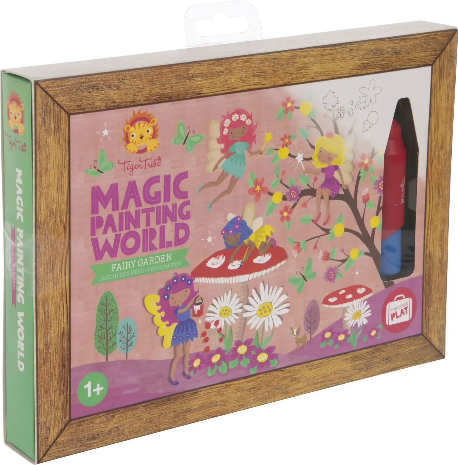 Magické omalovánky Tiger Tribe Magic Painting World - Fairy Garden uni