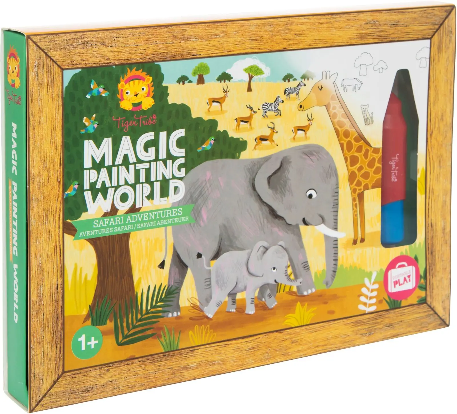 Magické omalovánky Tiger Tribe Magic Painting World - Safari Adventures uni