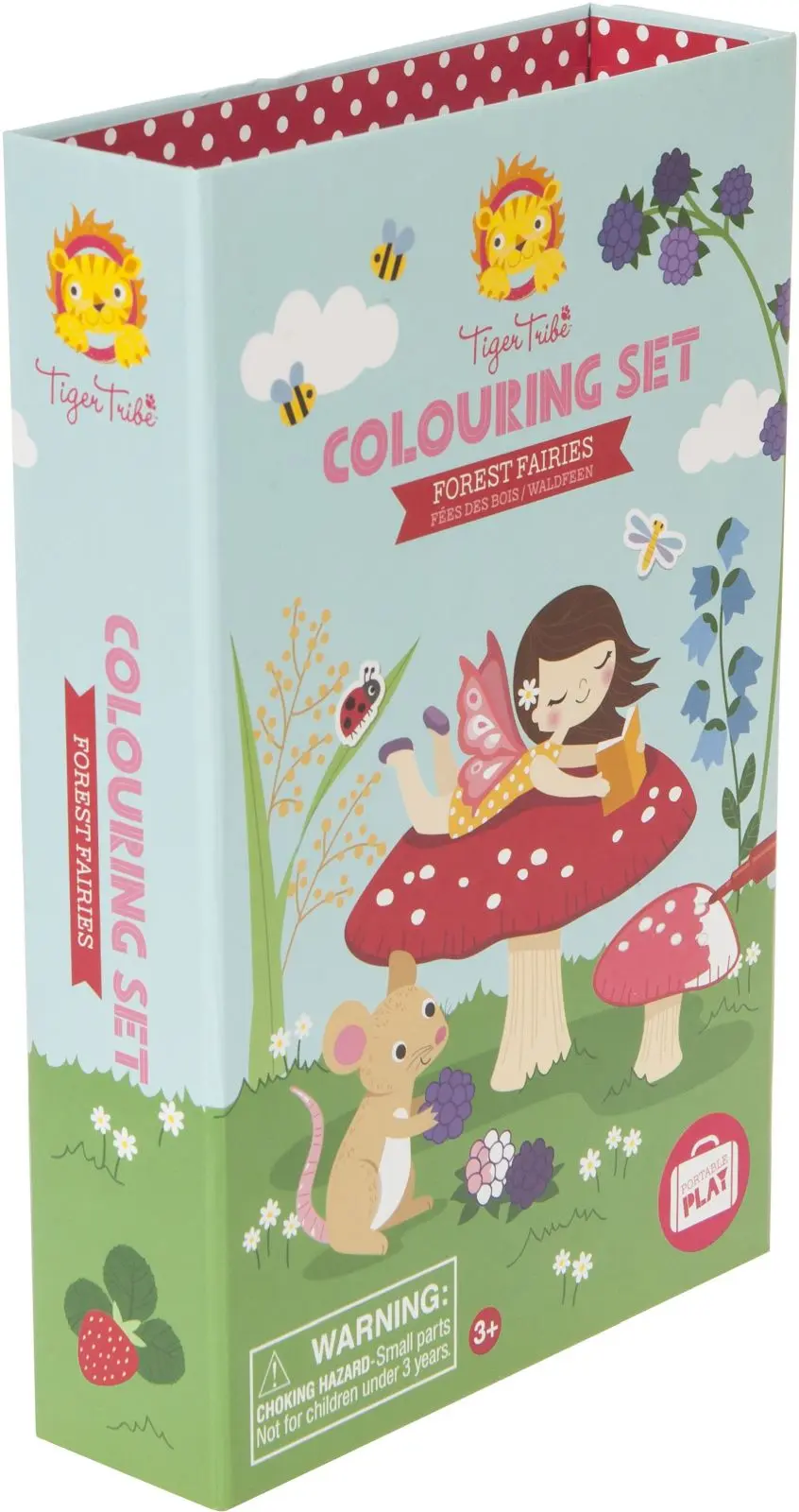 Omalovánky Tiger Tribe Colouring Set - Forest Fairies uni