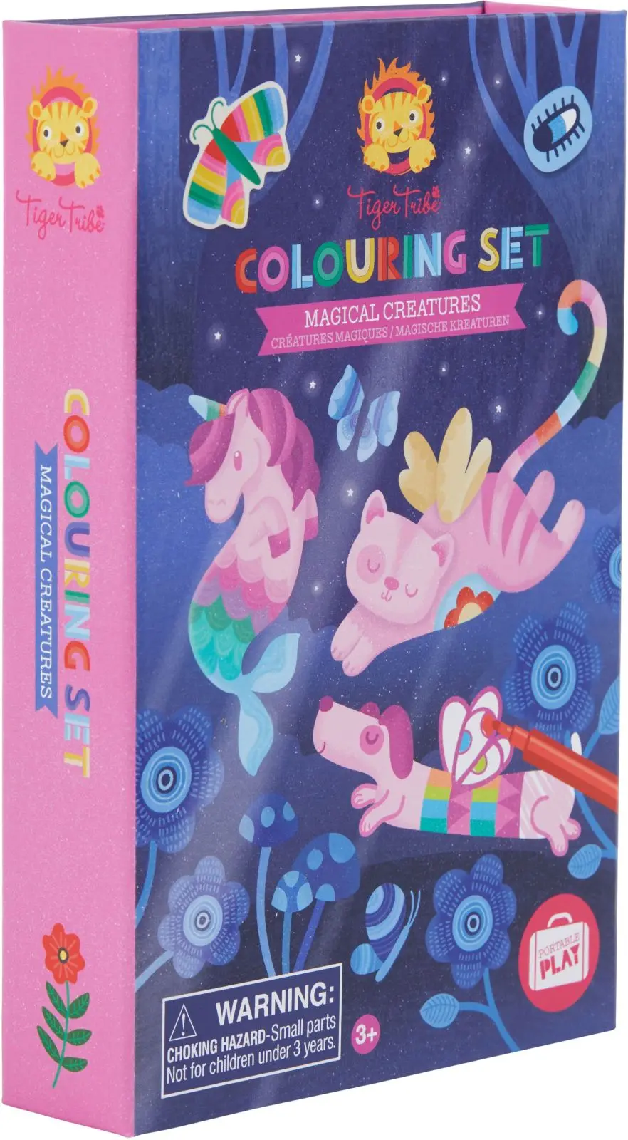 Omalovánky Tiger Tribe Colouring Set - Magical Creatures uni