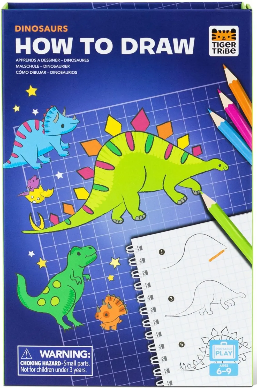 Tiger Tribe How to Draw - Dinosaurs