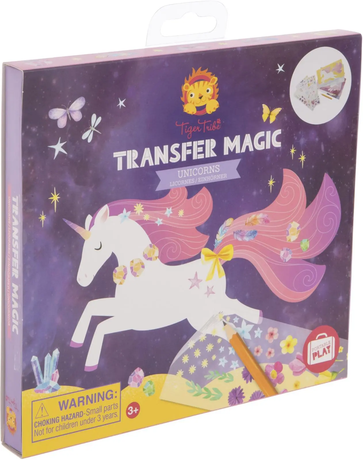 Kreativní sada Tiger Tribe Transfer Magic - Unicorn uni