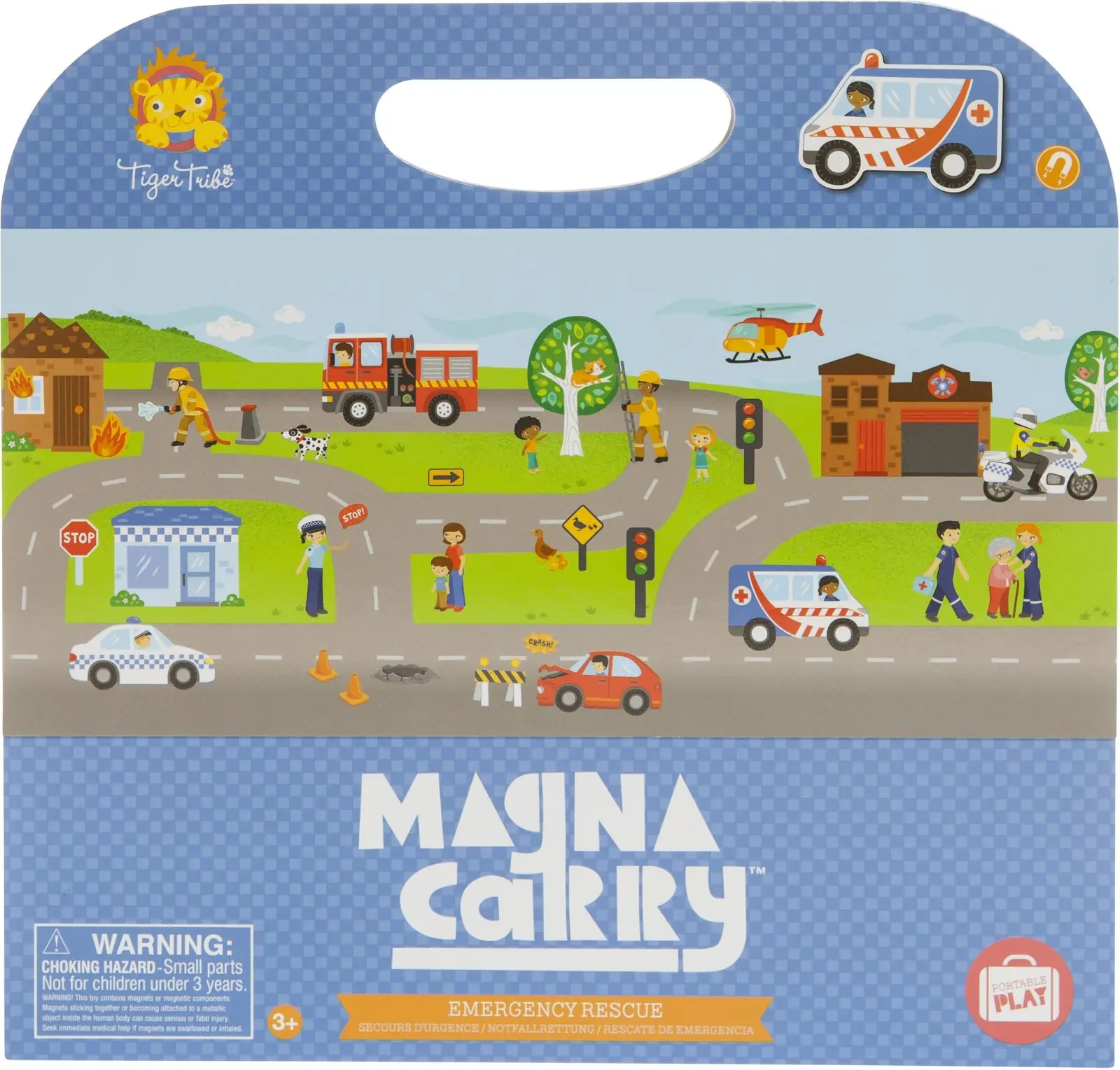 Magnetická hra Tiger Tribe Magna Carry - Emergency Rescue uni