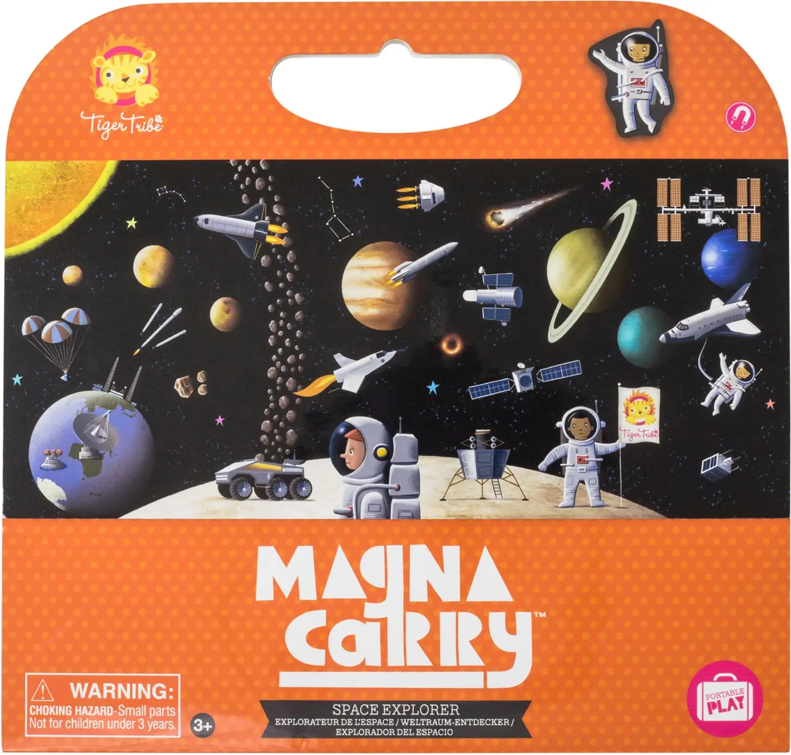 Magnetická hra Tiger Tribe Magna Carry - Space Explorer uni