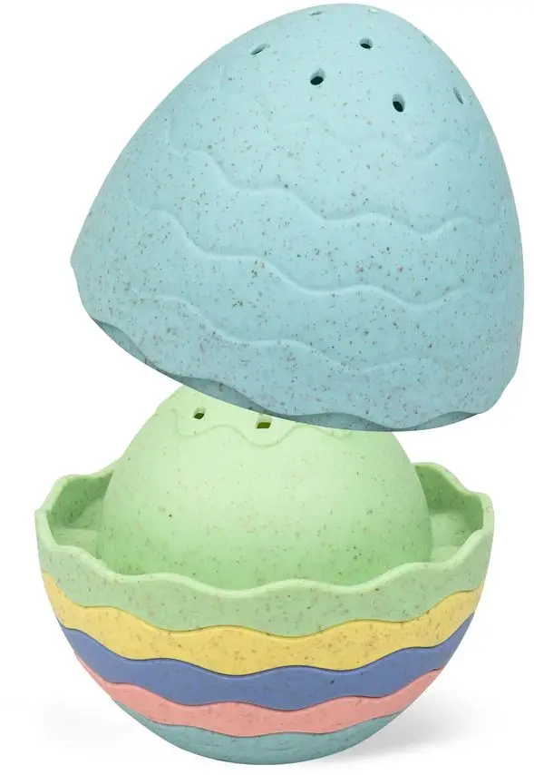 Hračka do vany Tiger Tribe Stack & Pour - Bath Egg - ECO uni