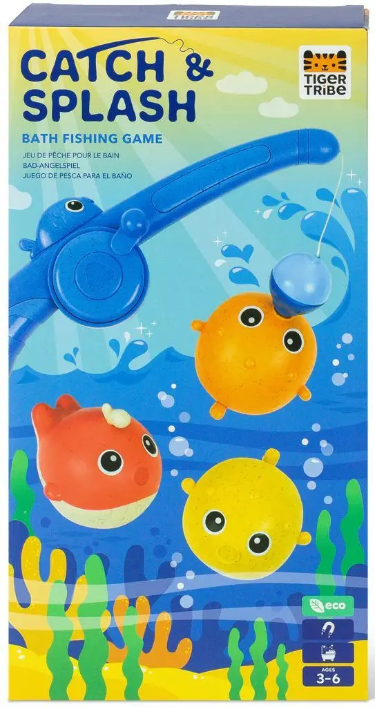 Hračka do vany Tiger Tribe Catch & Splash - Bath Fishing Game uni